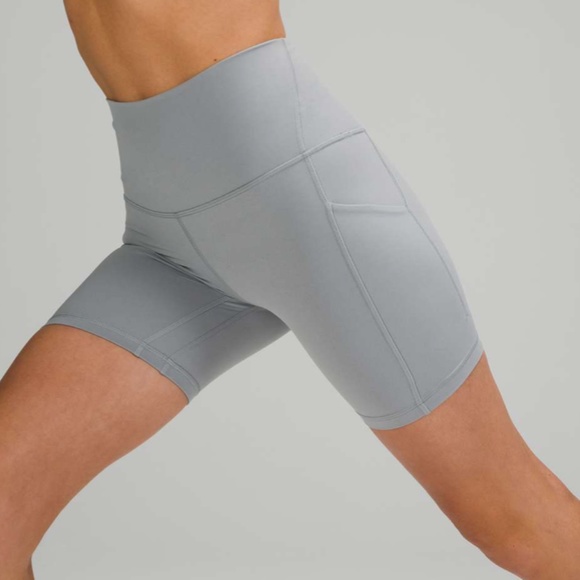 Lululemon Align High Rise Short 6" *Pockets Rhino Grey - Picture 2 of 6